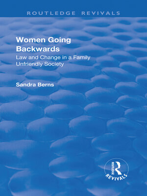 cover image of Women Going Backwards